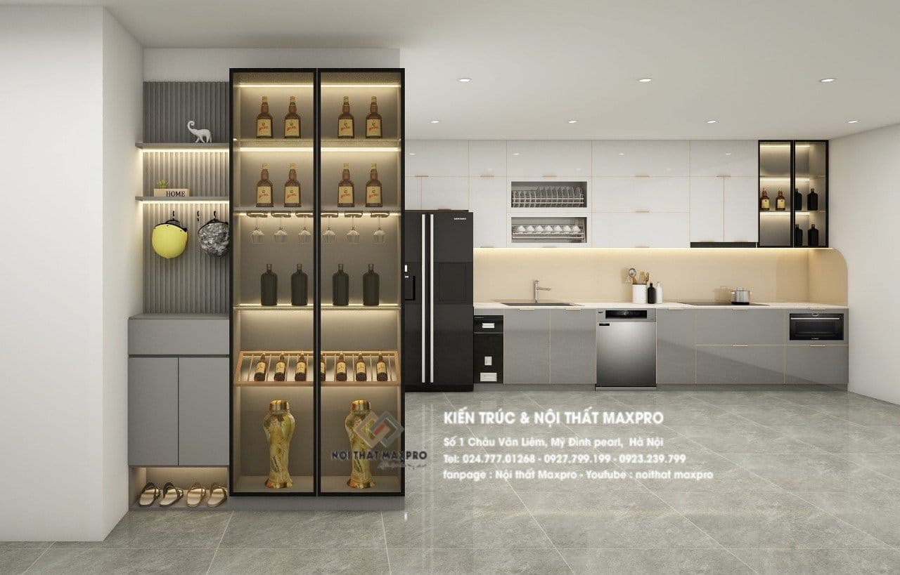 Tủ Bếp Inox Tại Thạch Thất