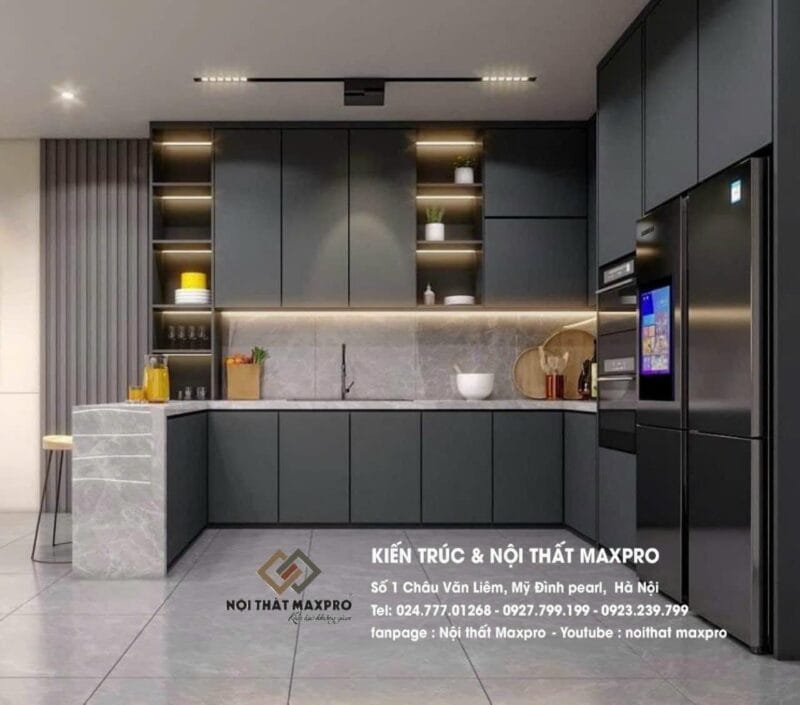 Tủ Bếp Inox Tại Bắc Từ Liêm