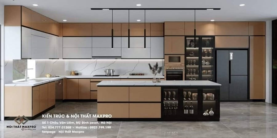 Bán Cánh Tủ Bếp Inox Kính