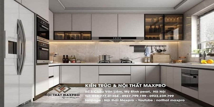 Gia Công Tủ Bếp Inox Cánh UV