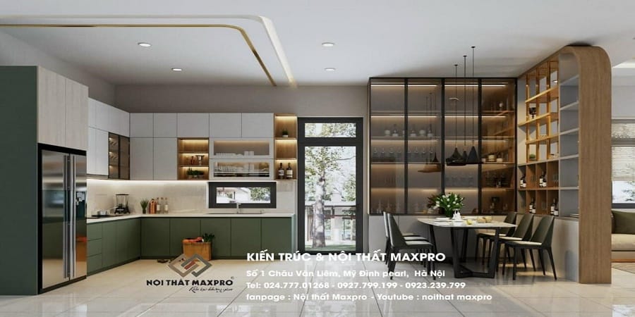 Giới Thiệu Cánh Tủ Bếp Bo Viền Inox