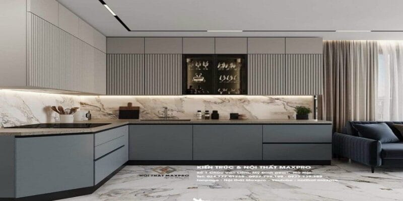 Làm Tủ Bếp Bằng Inox