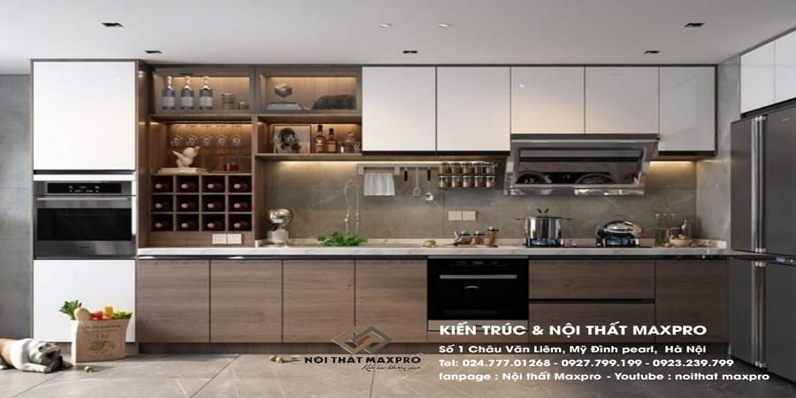 Tay nắm cửa tủ bếp inox